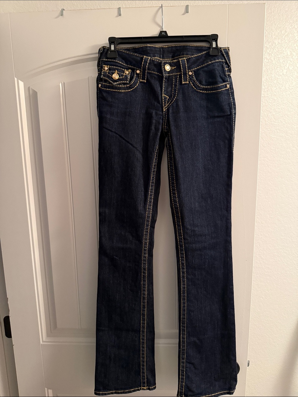 LIKE NEW. Women’s True Religion Dark Indigo Women's Bootcut Jeans